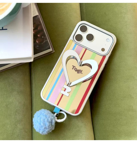 Tagi Rainbow Heart Phone Case