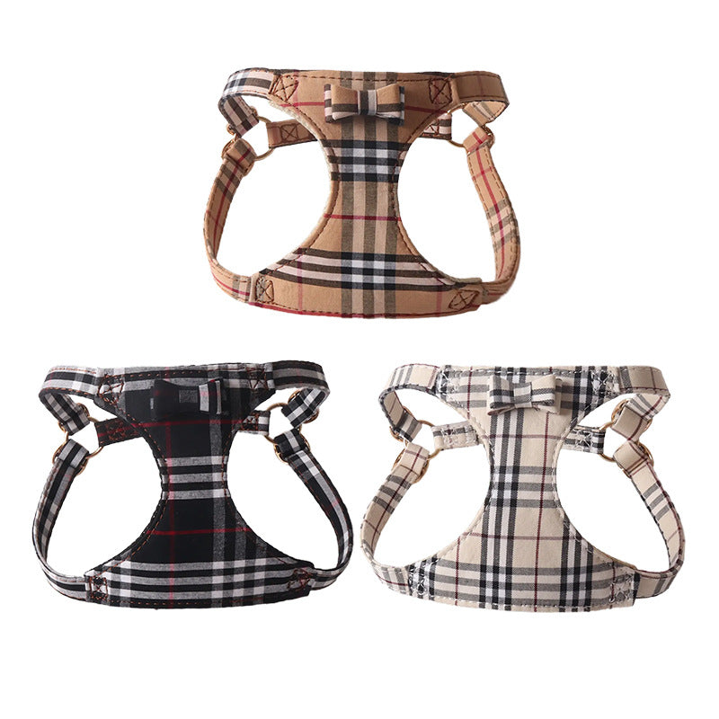 Burberry Pet Chest and Back Harness Leash Set
