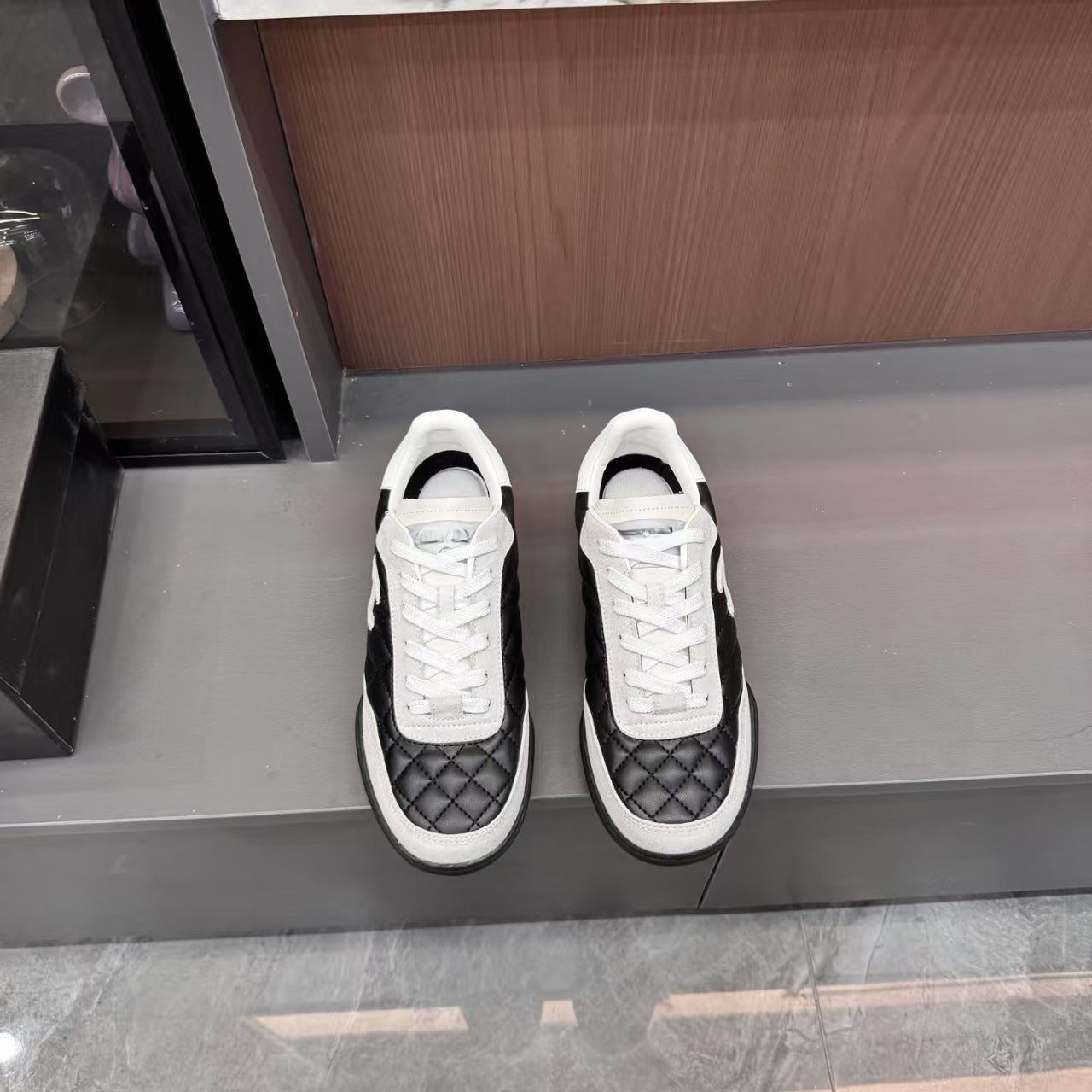 Chanel Baseball Shoes