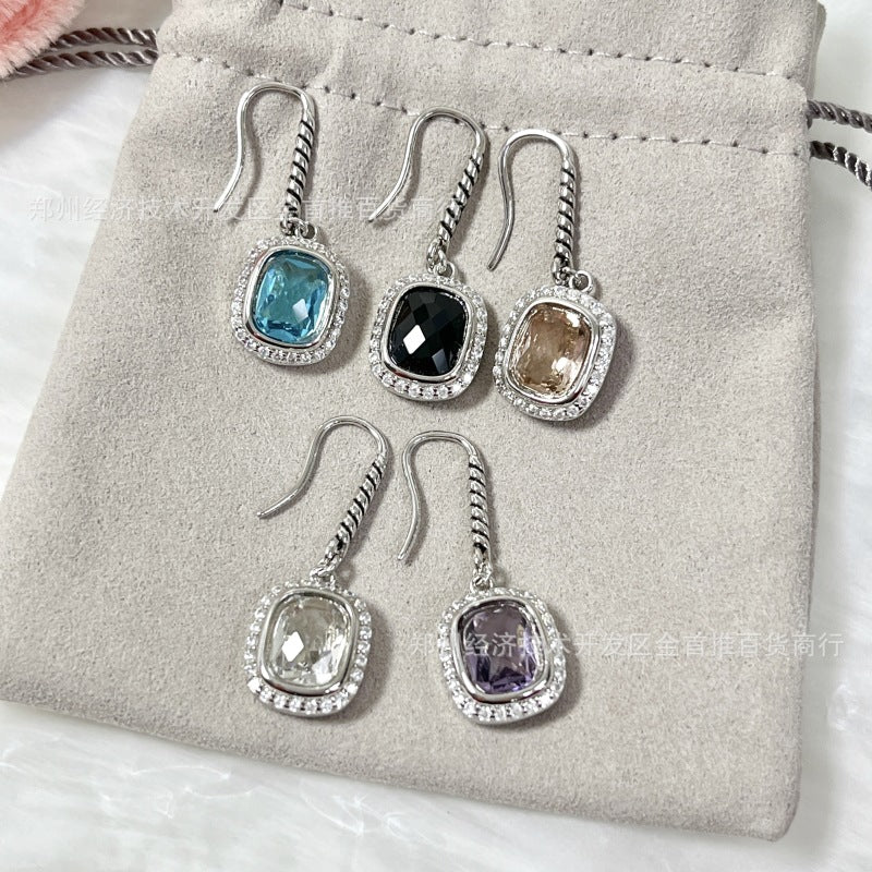 David Yurman Cubic Diamond Earring Dangles