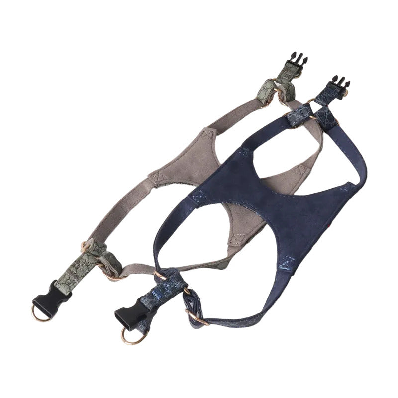 Gucci Pet Chest and Back Harness Leash Set