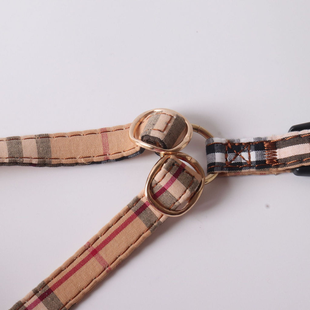Burberry Pet Chest and Back Harness Leash Set