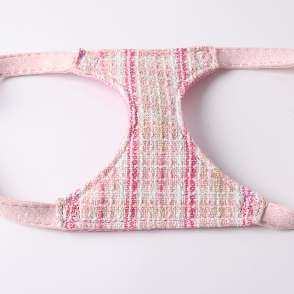 Chanel Pet Chest and Back Harness Leash Set