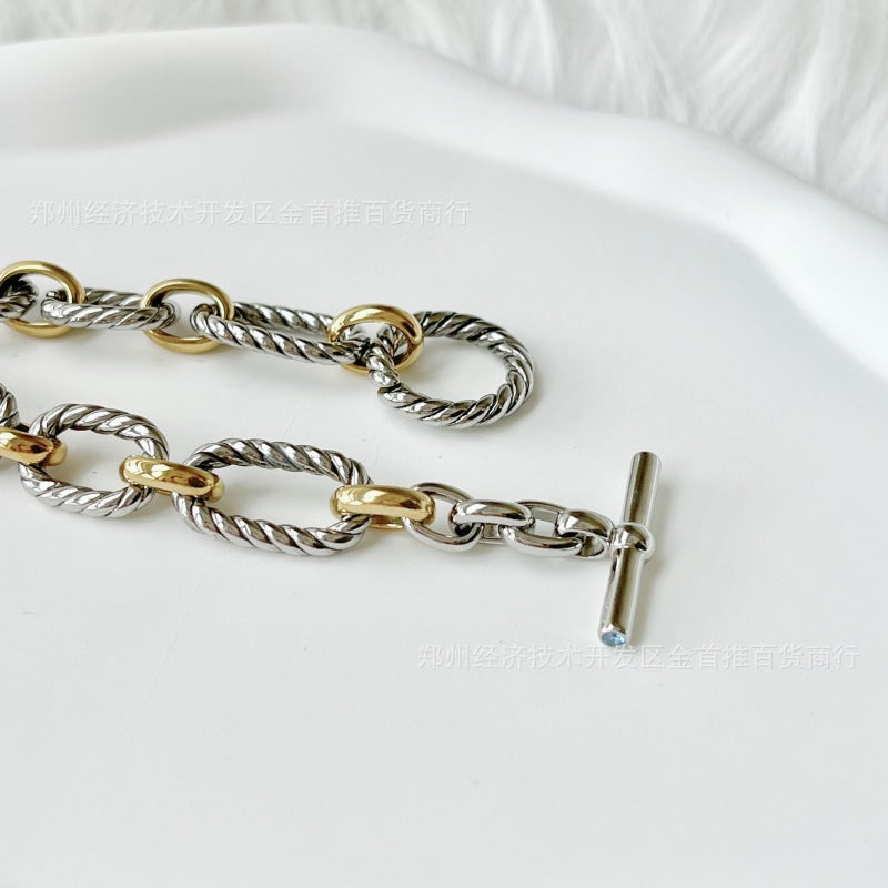 David Yurman OT Chain Bracelet