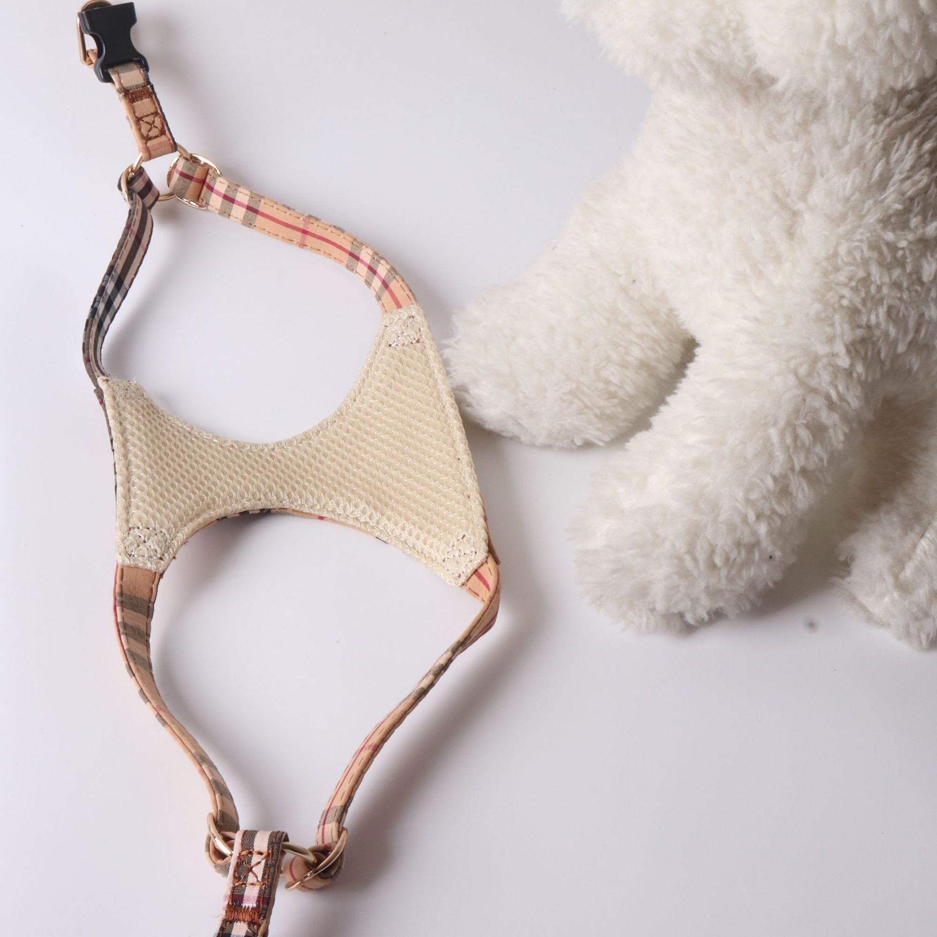 Burberry Pet Chest and Back Harness Leash Set