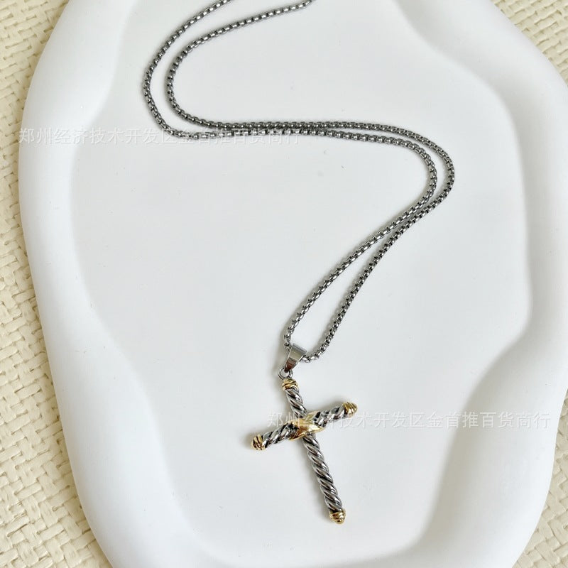 David Yurman Cross Necklace