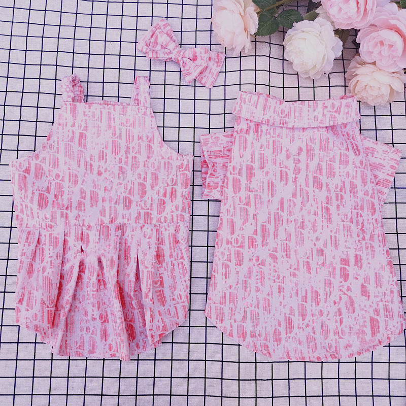 Dior Schnauzer Teddy Dog Cat Clothes
