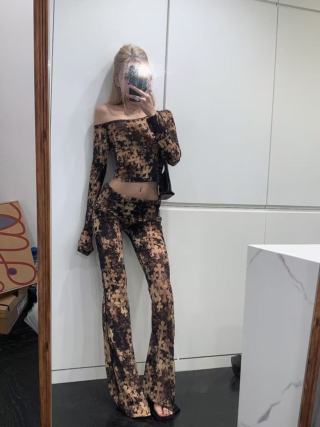 Chrome Hearts Printed Pants and Tops