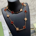 VCA 20 Motif Flower Necklace