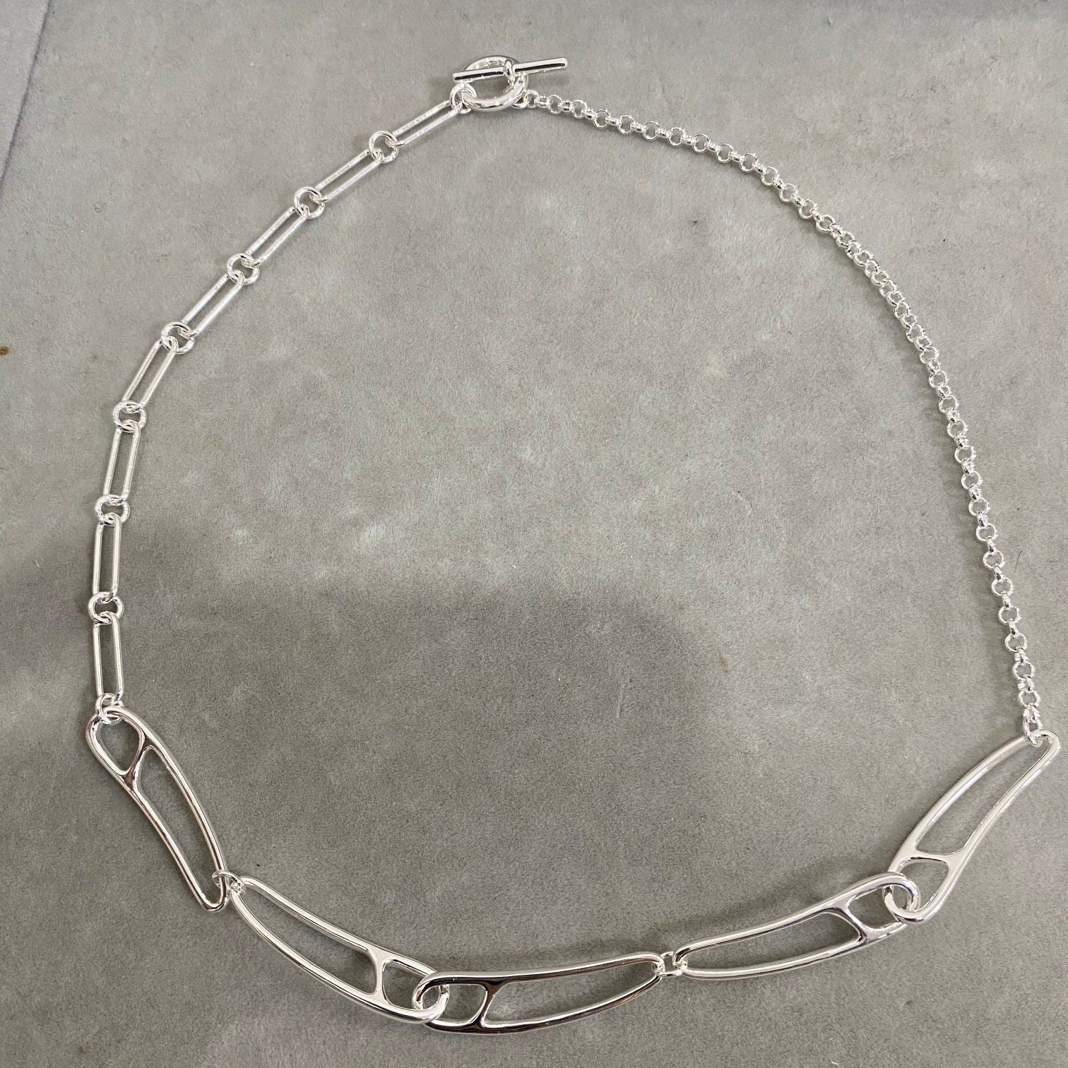 Hermes Chaine d'ancre Punk Necklace