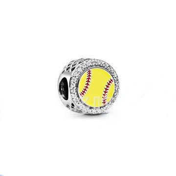 Pandora Basketball Football Charms