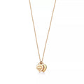 Tiffany Return to Tiffany Pendant w/Chain 18k Yellow Gold No Gemstone Mini