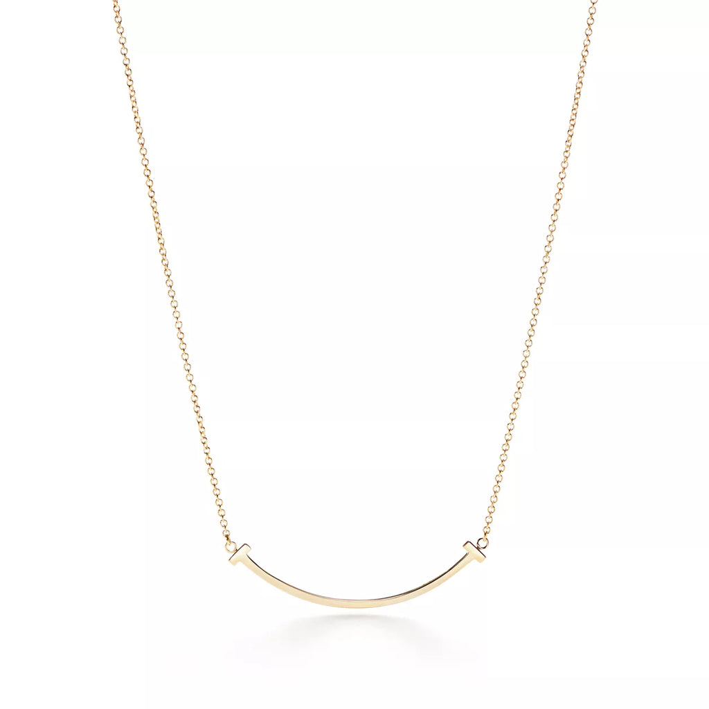 Tiffany T Smile Pendant Necklace
