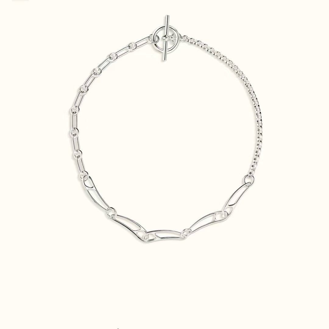 Hermes Chaine d'ancre Punk Necklace