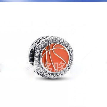 Pandora Basketball Football Charms
