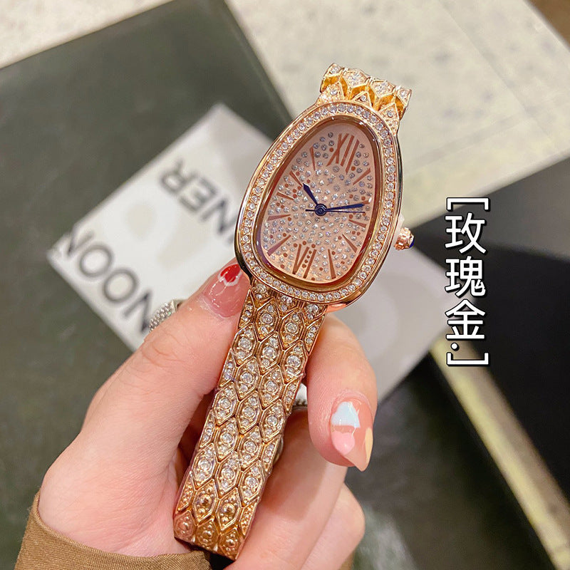 BVLG Serpenti Diamond Watch