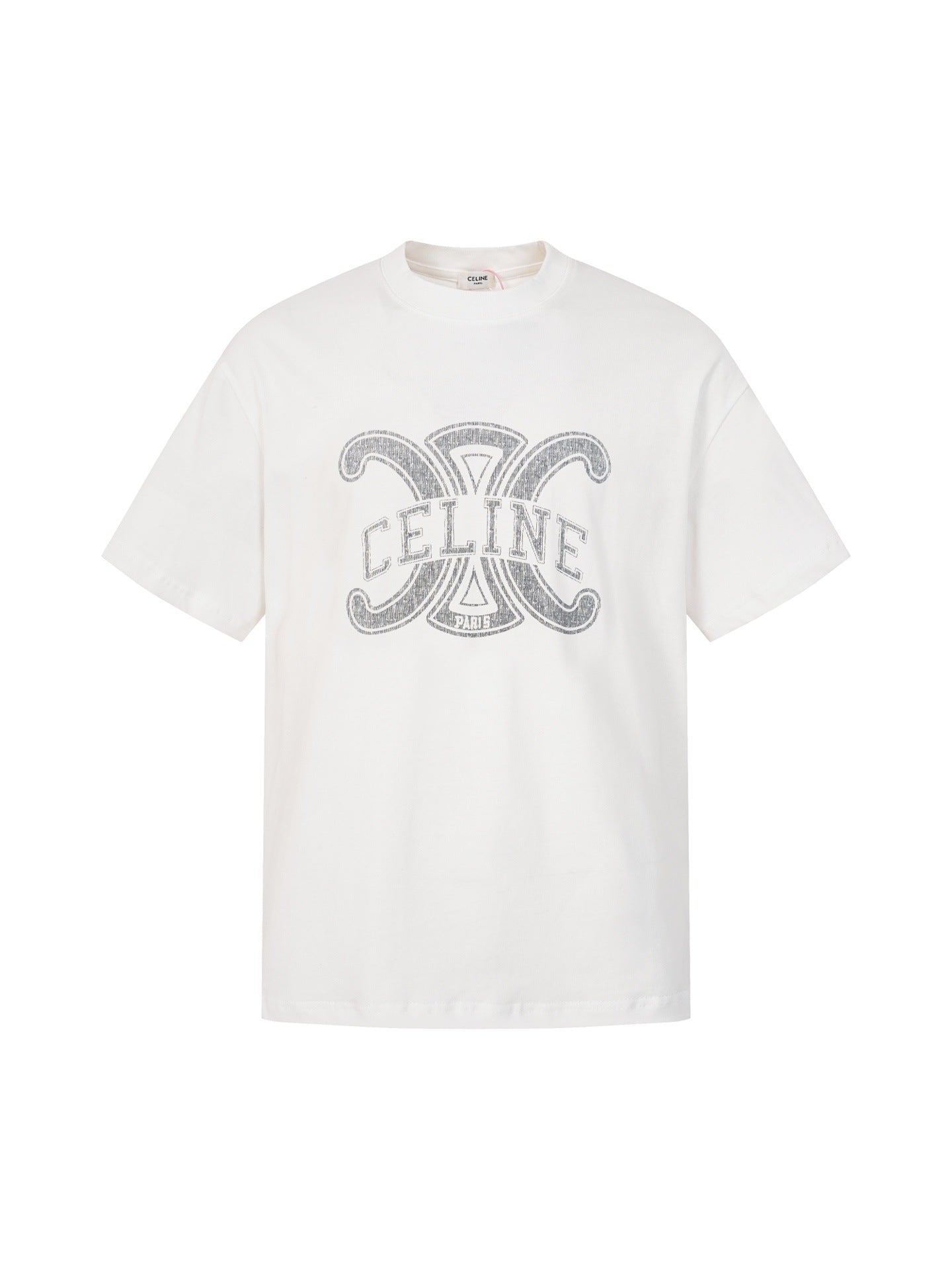 Celine Black and White T-Shirt