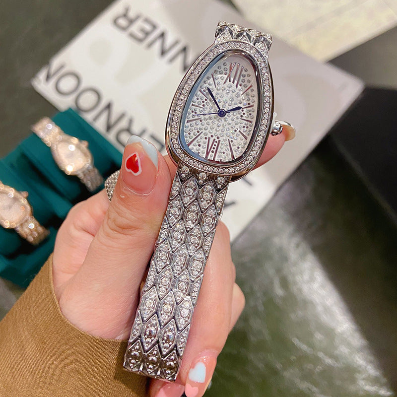 BVLG Serpenti Diamond Watch