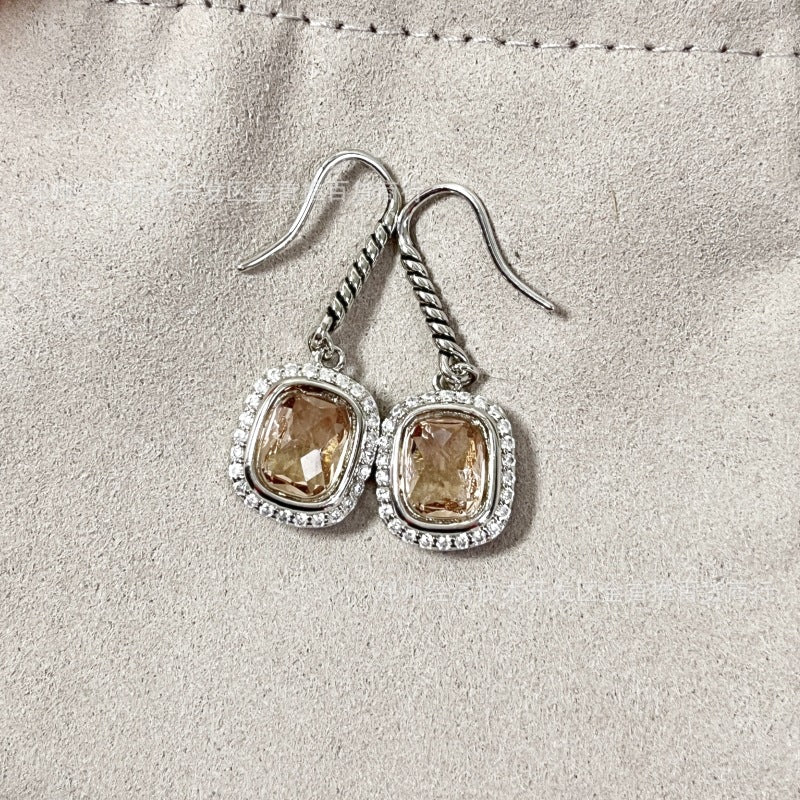 David Yurman Cubic Diamond Earring Dangles