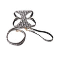Dior Pet Chest and Back Harness Leash Set