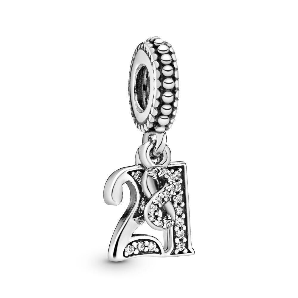 Pandora Number Charms
