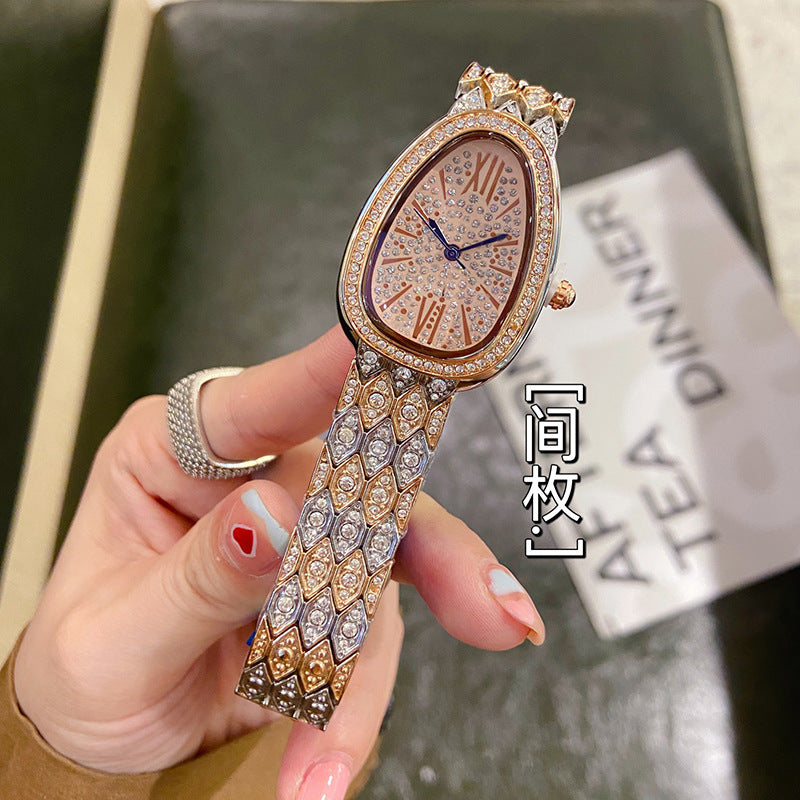 BVLG Serpenti Diamond Watch