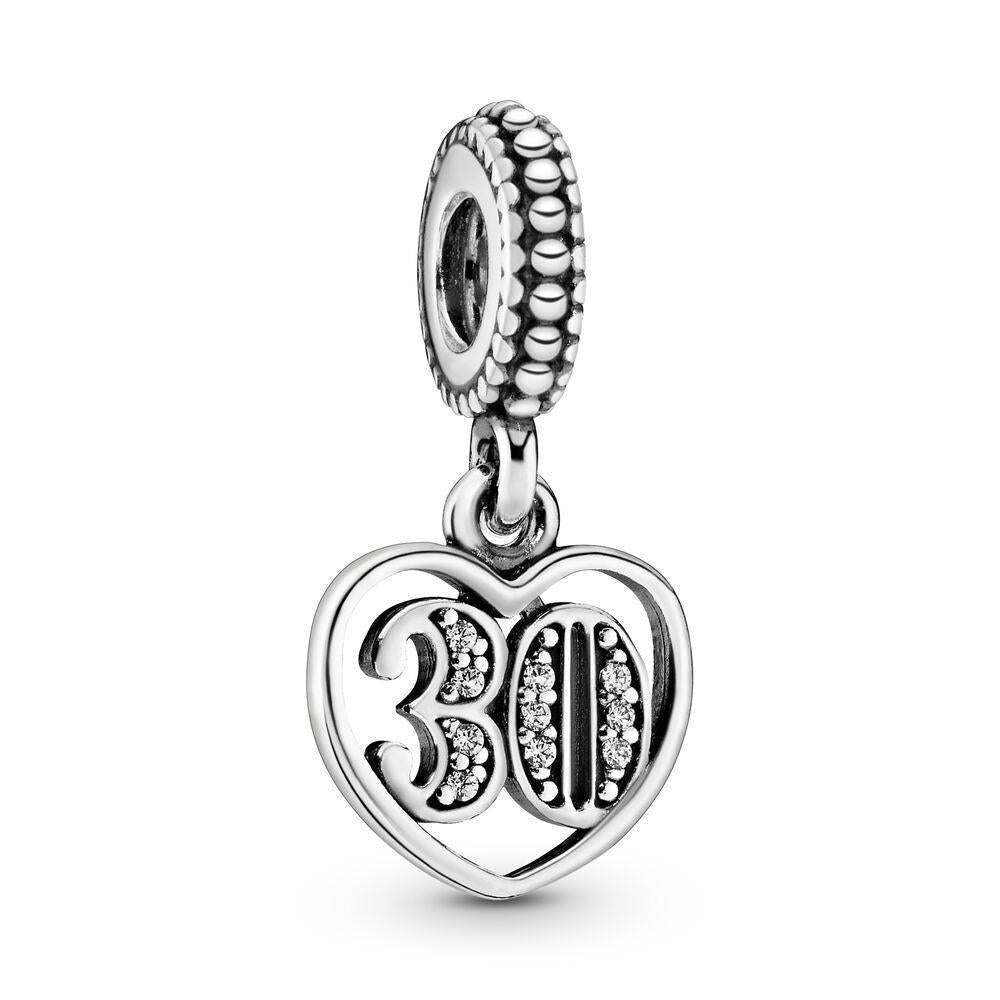 Pandora Number Charms