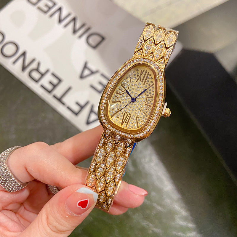 BVLG Serpenti Diamond Watch