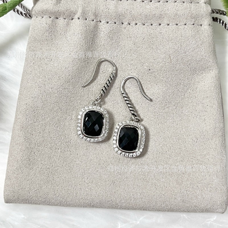 David Yurman Cubic Diamond Earring Dangles