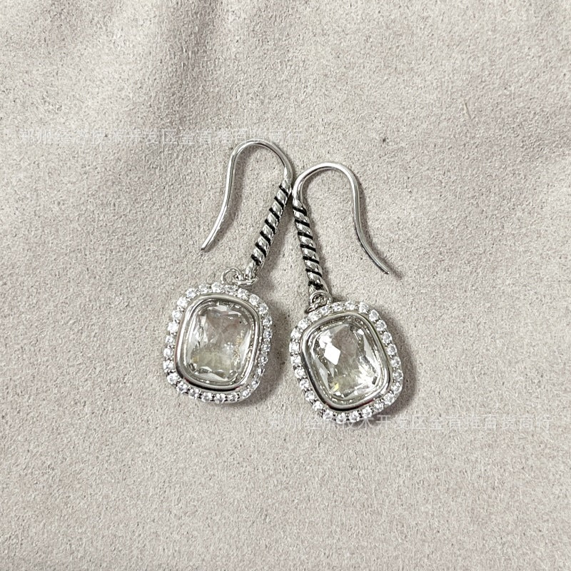 David Yurman Cubic Diamond Earring Dangles