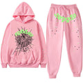 Hip Hop Spider Hoodie Set