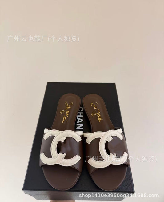 Chanel Leather Flat