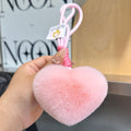 Puffy Heart Bag Charm