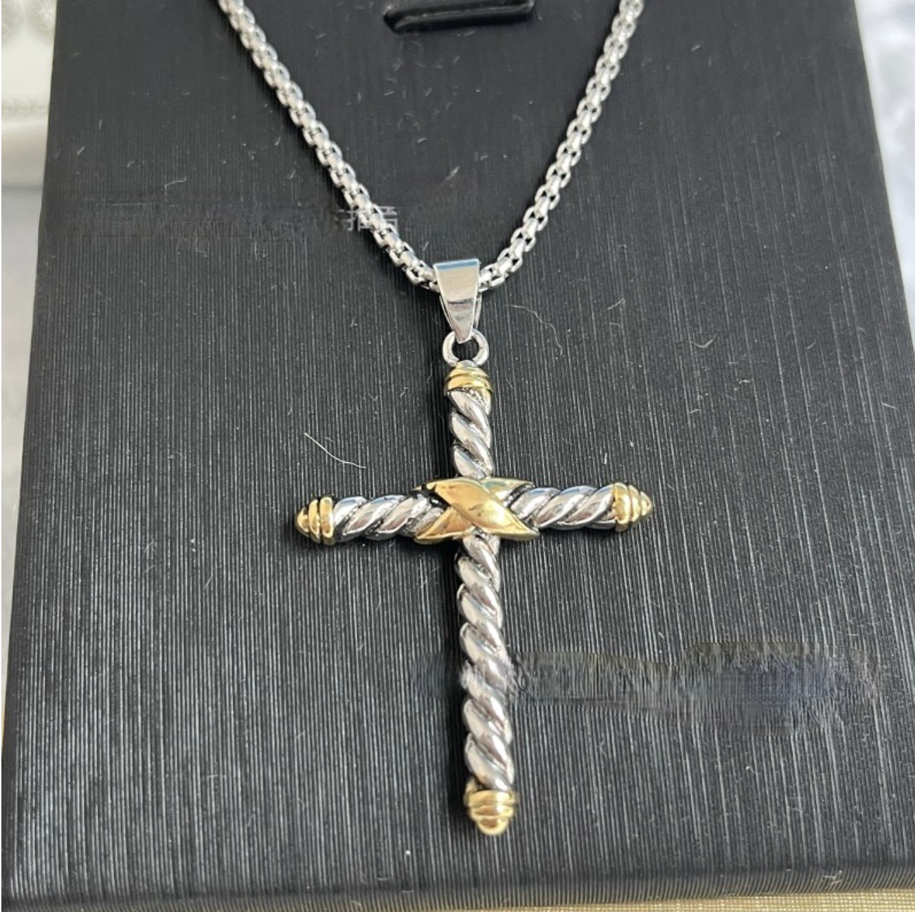 David Yurman Cross Necklace