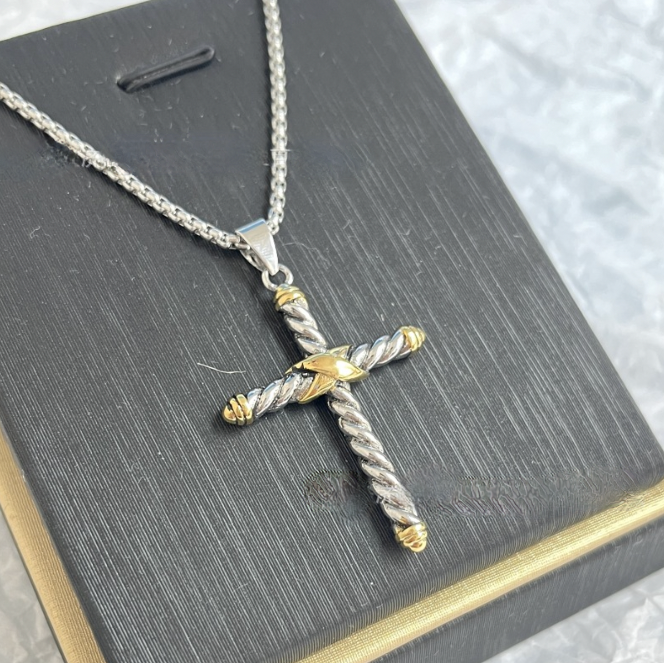 David Yurman Cross Necklace
