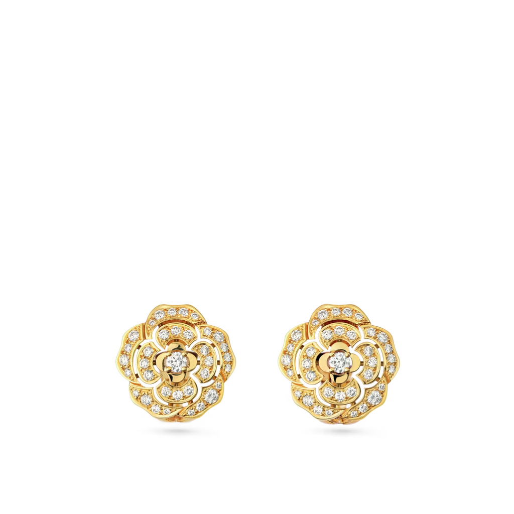 Chanel Bouton de Camélia Earrings