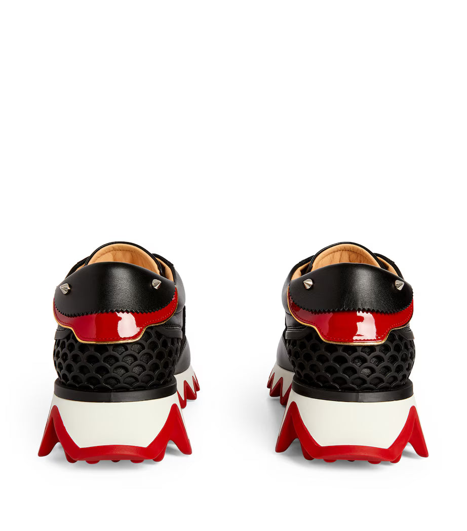 Christian Louboutin Loubishark Calfskin Sneakers