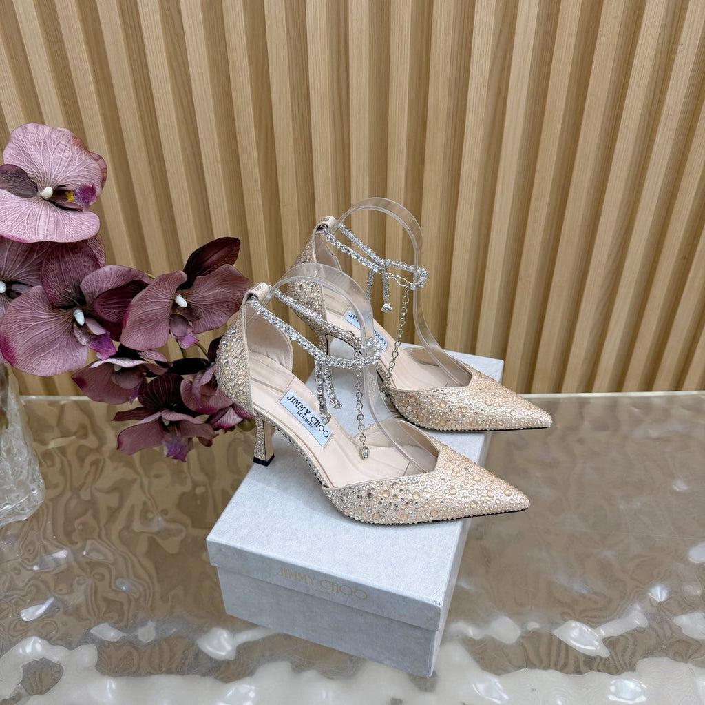 Jimmy Choo Sparkling High Heels