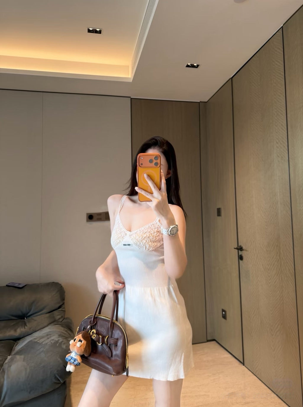 Miu Miu White Dress