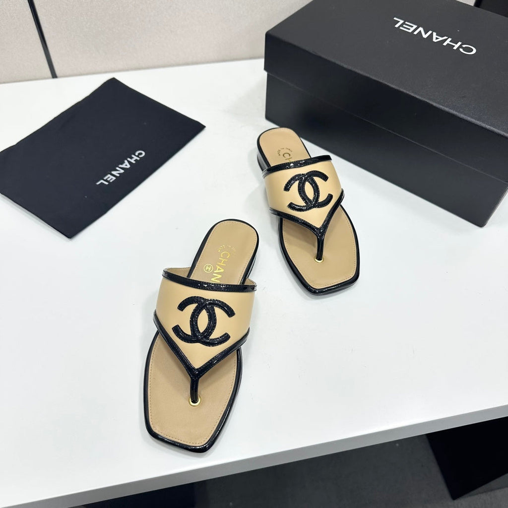 Chanel Pink Slipper