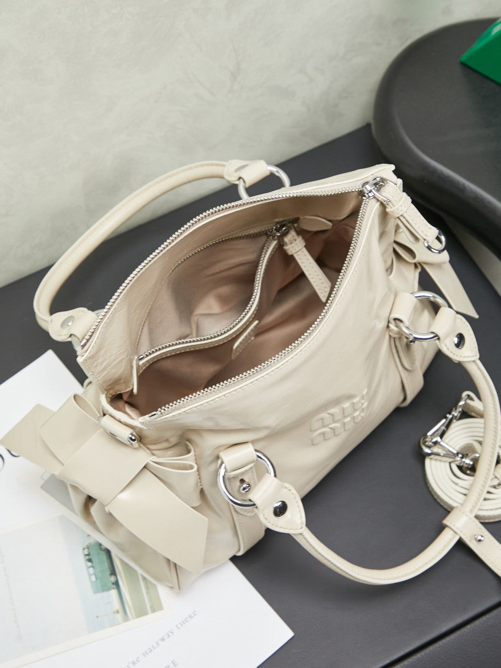 Miu Miu White Bag