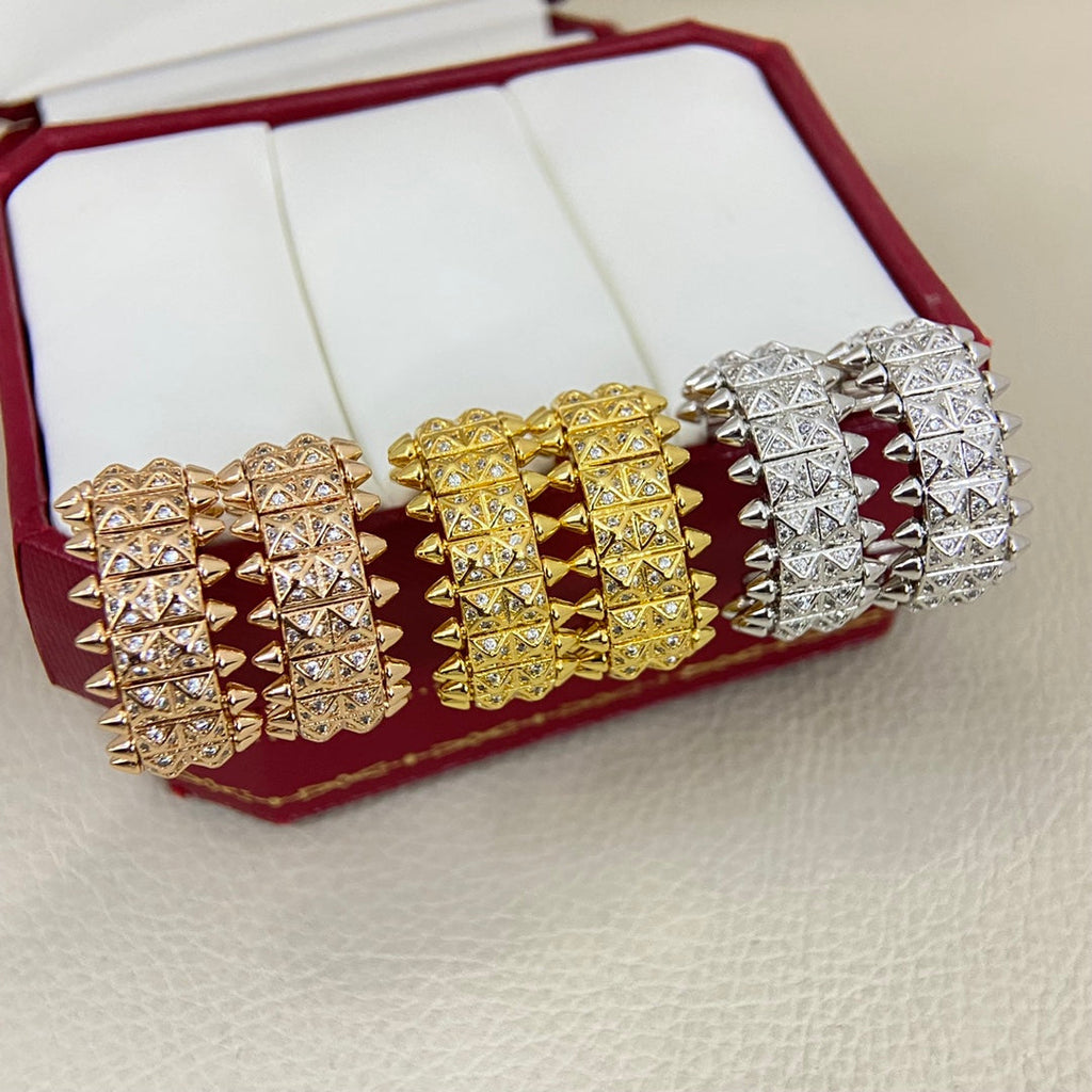 Cartier Clash de Cartier Hoop Diamond Earrings