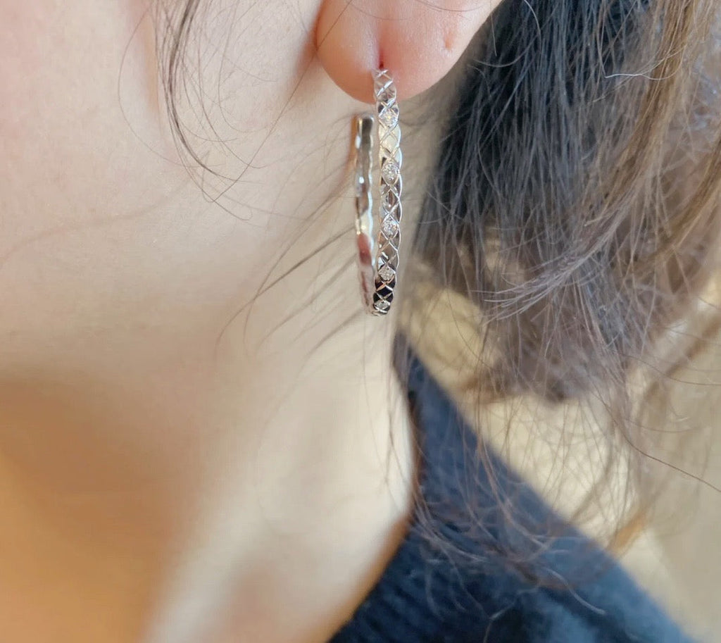 Chanel Coco Crush Earring Hoops