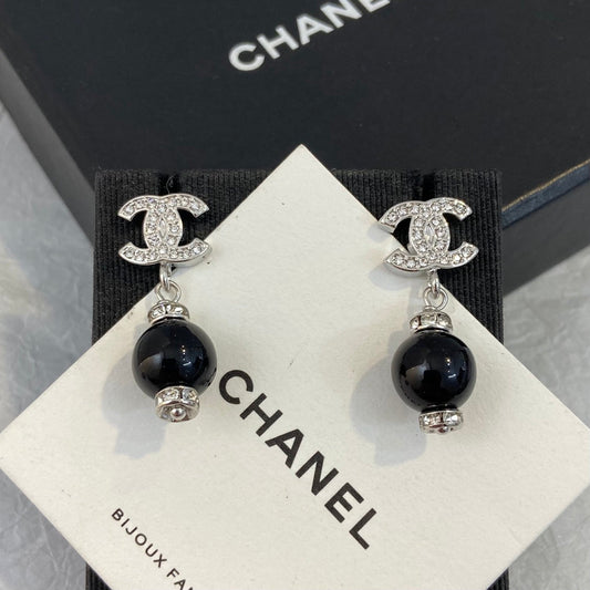 Chanel Pearl Earrings