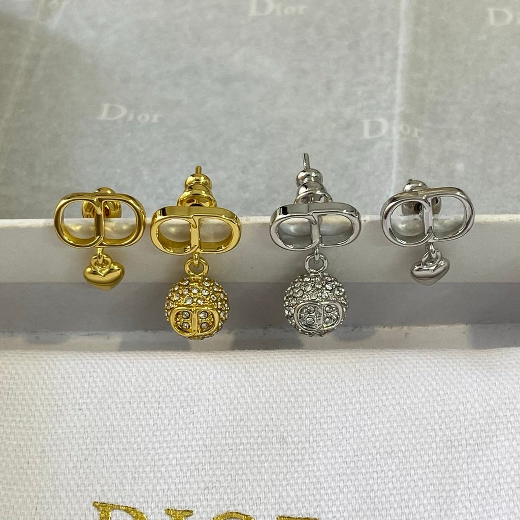 Dior Heart Earrings
