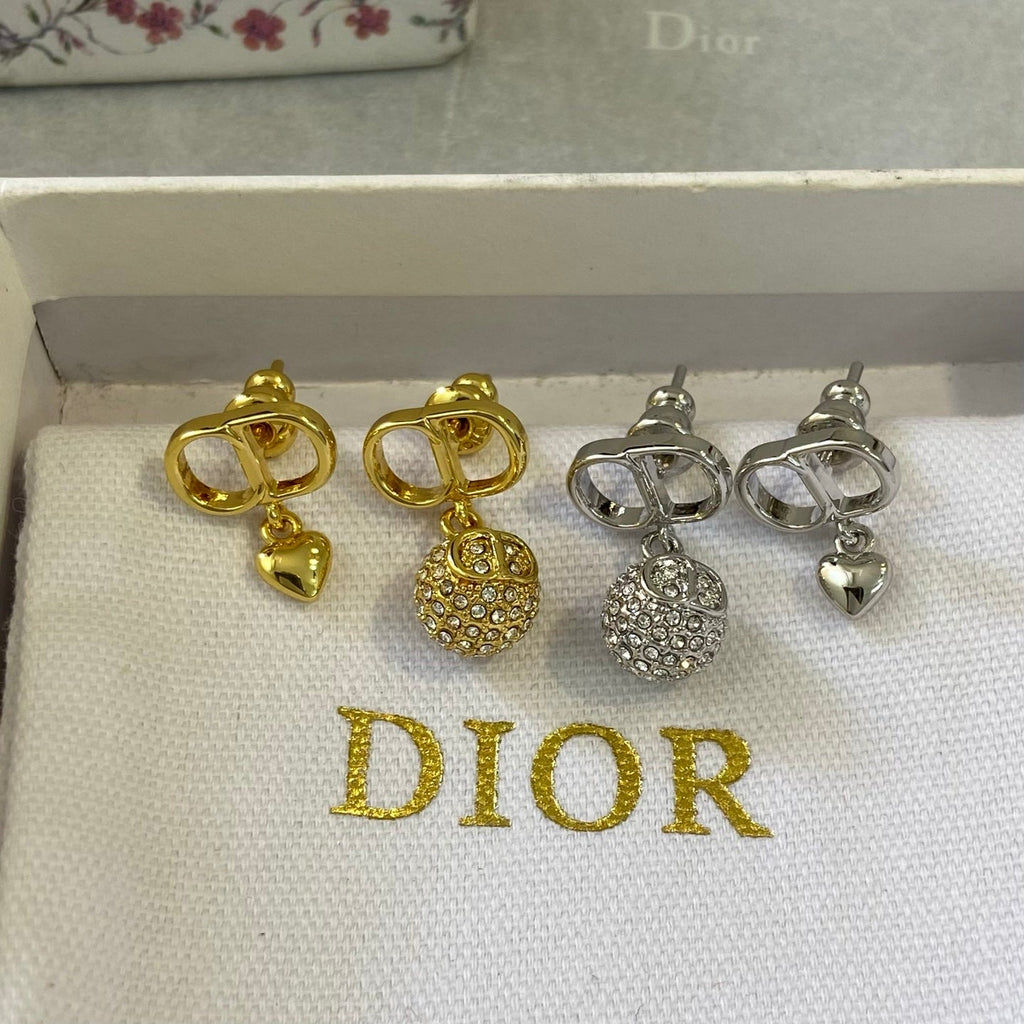 Dior Heart Earrings