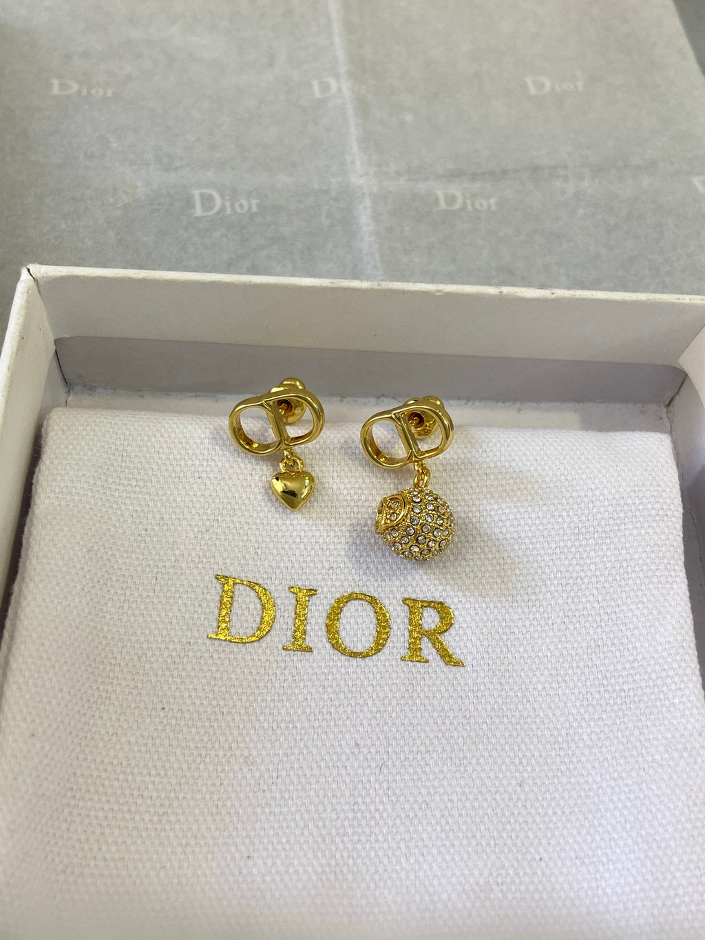 Dior Heart Earrings