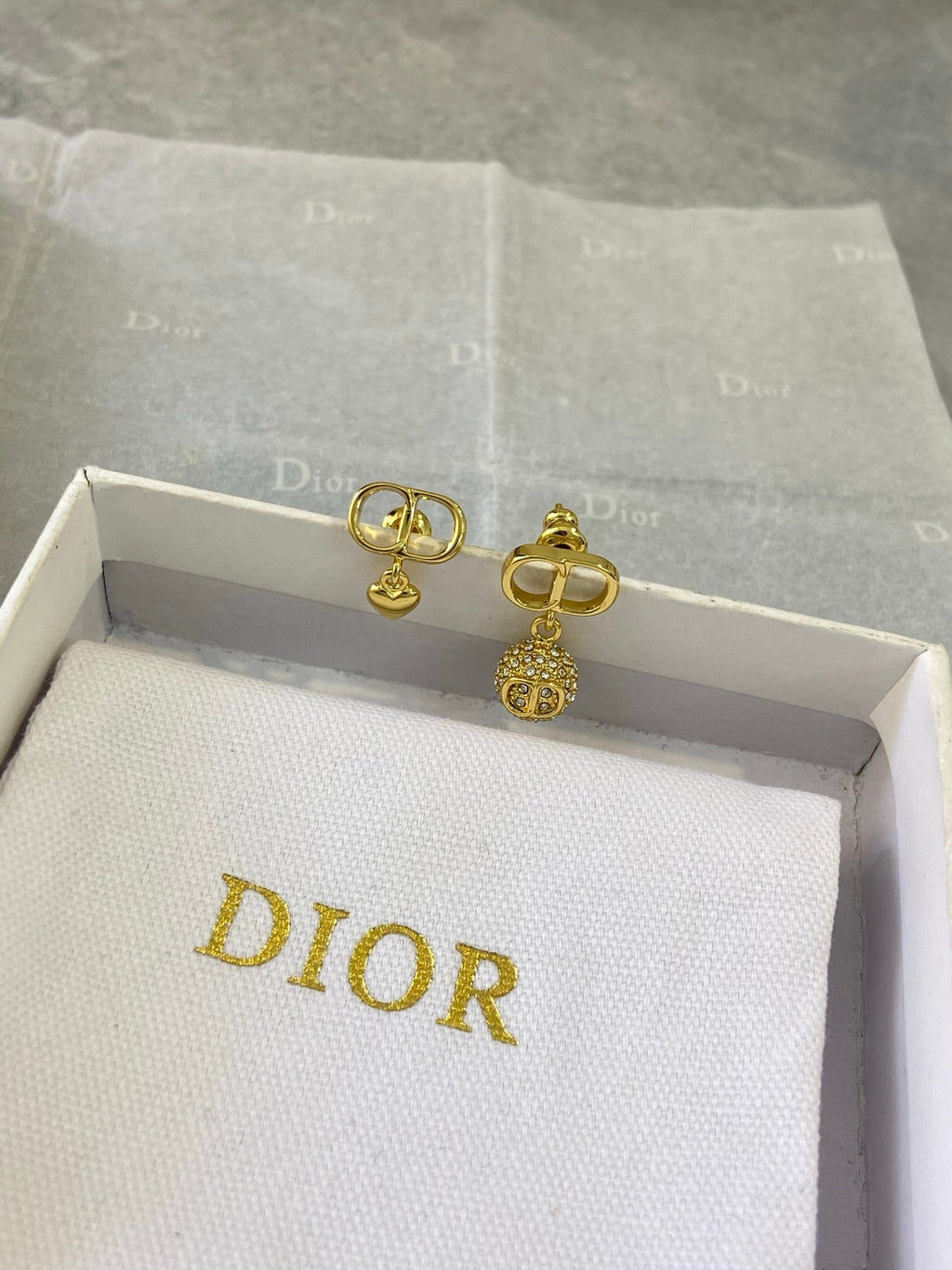 Dior Heart Earrings