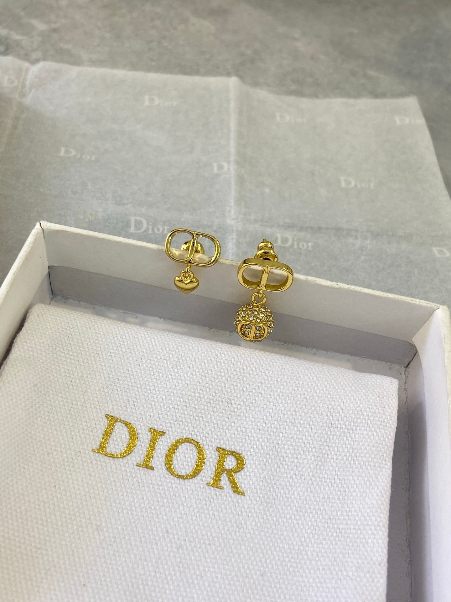 Dior Heart Earrings
