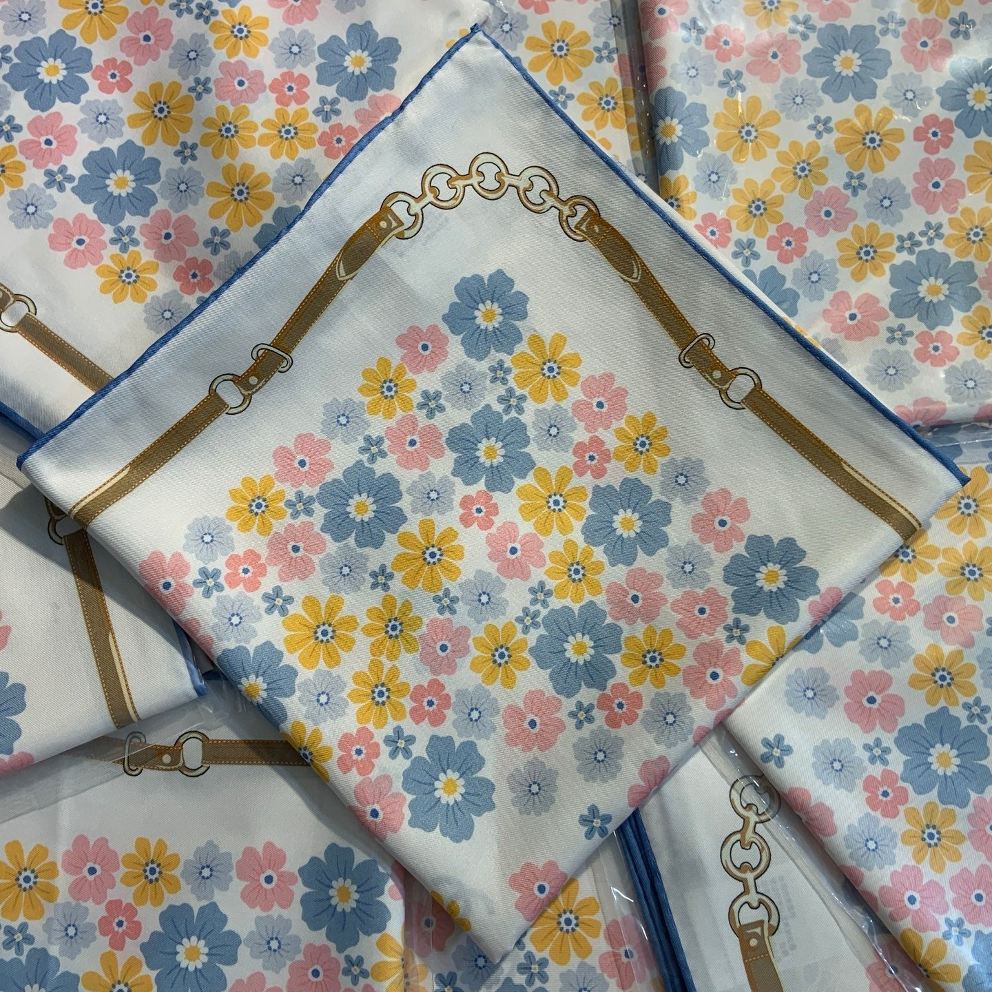 Chanel Daisy Scarf